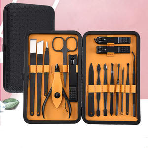 Ensemble professionnel de coupe-ongles, pédicure et manucure, kit de voyage, 15 pièces - Product Image 3