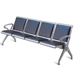 Sillas de espera Bao Xian BX-T63, fila de sillas con pasamanos para aeropuerto, estación de autobuses, hospital - Product Image 1