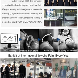 Collar de Diamantes y Esmeralda Sintética de 1.5ct en Oro Blanco de 18k Personalizado de Messi Jewelry - Product Image 6