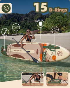 China Manufacture Premium Quality Tablas Sup Waterplay Surfing Inflatable Stand up Paddle Board Drop Stitch SP10/9 Const - Product Image 3