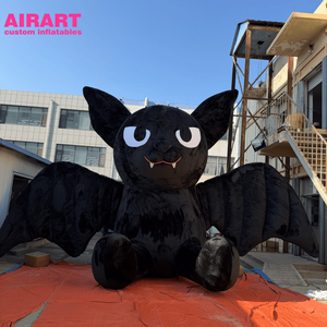 Murciélago Inflable Gigante para Decoración de Fondo, Murciélago de Peluche para Decoración de Halloween, Globo de Murciélago LED Personalizado para Accesorios de Escenario - Product Image 5