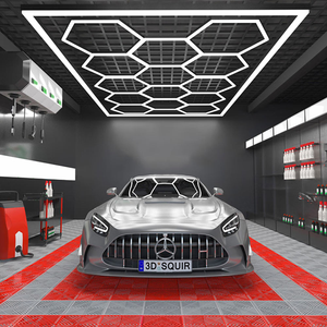 High Lightness <b>Panel</b> Hexagon Led Garage Studio <b>Light</b> Led Ceiling Wall Hexagonal <b>Light</b> Detailing Lighting - Product Image 2