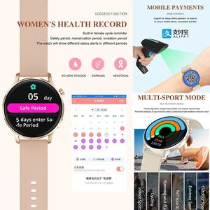 Reloj Inteligente para Mujer Watch3 Pro, Monitor de Ritmo Cardíaco, Rastreador de Actividad Física, Reloj Inteligente con Diamantes, Resistente al Agua, Reloj Inteligente para Dama, Regalo - Product Image 5