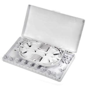 Caja de terminación de fibra óptica FTTH, 8 puertos, 8 núcleos, Rosa óptica de escritorio, TB-08H, color blanco - Product Image 1