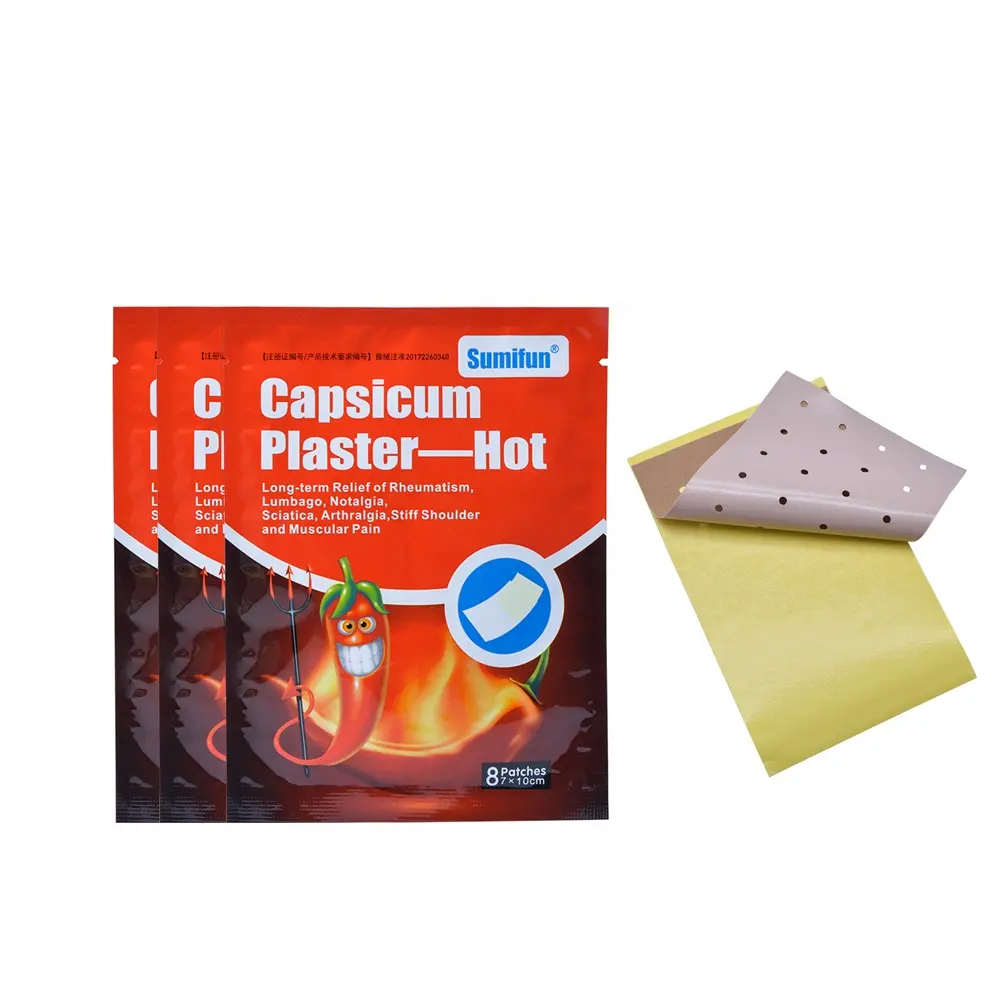 capsicum rheumatism plaster heat patch for pain relief