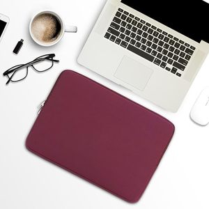 กระเป๋าใส่แล็ปท็อปกันน้ำ กันกระแทก ขนาด 13 14 นิ้ว ทำจากนีโอพรีน ป้องกันรอยขีดข่วน  กระเป๋าคอมพิวเตอร์แบบนุ่ม - Product Image 4