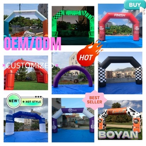 Venta caliente arcos inflables o carpa formas y diseños personalizados para celebración deportes diseños de arco de entrada impresos desmontables - Product Image 3