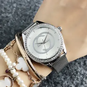 Women designer Quartz Watch Stainless Steel Watch Band,Luxury Wristwatches Men Wrist Watch For Men,Wholesale Custom L