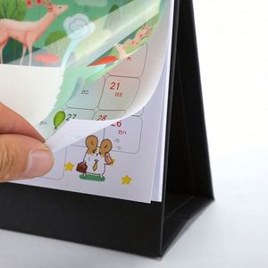 Calendrier mural personnalisé 2025 2026, durable, promotionnel, avec photos, planificateur annuel pour le bureau, cadeaux promotionnels - Product Image 6