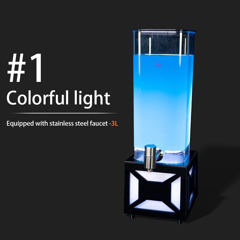 #1- Robinet en acier inoxydable 3L