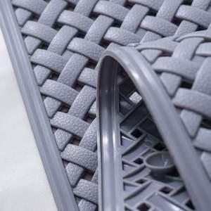 Nonslip Bath <b>Mat</b> Soft TPE Bathtub <b>Mat</b> with Suction Cups and Drain Holes - Product Image 2