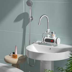 <span class=keywords><strong>Prix</strong></span> d'usine Robinet de <span class=keywords><strong>chauffe</strong></span>-<span class=keywords><strong>eau</strong></span> électrique instantané mural en acier inoxydable pour une utilisation dans la cuisine de l'hôtel - Product Image 6