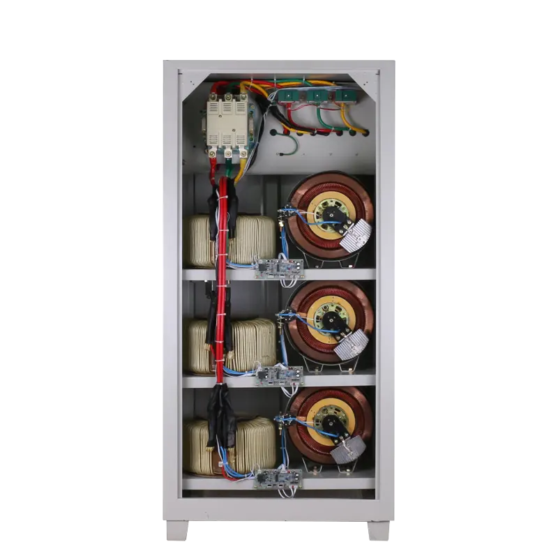 عالية الطاقة الكهربائية الصلبة 80KVA 90KVA 3 المرحلة 380V 440V منظم جهد كهربائي أوتوماتيكي AVR 100KVA استقرار ل 400V