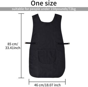 Estilista de pelo, delantal, salón de peluquería cabo cocineros, camareros sin mangas ropa de <span class=keywords><strong>chaleco</strong></span> - Product Image 6