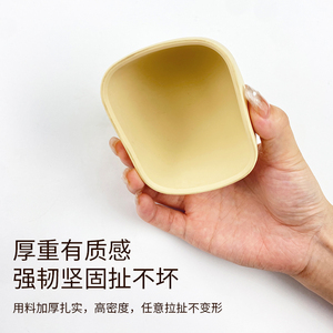 Food Grade Silicone Square <strong>Bowl</strong> Durable Thickened Baby Feeding <strong>Bowl</strong> With Suction Cup For Baby Weaning Bulk Supply - Product Image 5