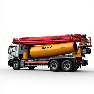 Sany Concrete Pump Truck 62m With V8 Engine For Construction Use - Product Image 3