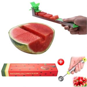 Maxfree Trancheuse à pastèque en acier inoxydable 304, outil multifonctionnel pour couper les fruits à usage domestique - Product Image 4