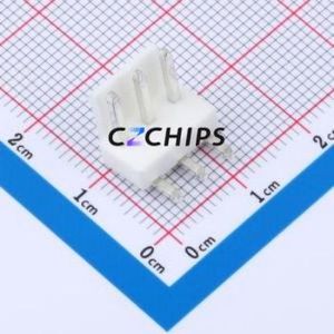 XY-VH3.96-3A21 Wire-to-Board Pin Header Bent Lead Through Hole,P=3.96mm Connector 1x3P 3.96mm Right Angle Insert 3P - Product Image 1