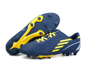 אישית גבוהה-קרסול Sepatu Bola זול למעלה איכות כדורגל דשא Ag מקורה כדורגל נעלי כדורגל מקורי עבור גברים