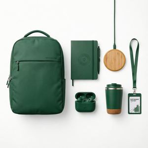 Caja de Regalo Personalizada para la Integración de Empleados Sostenibles, Incluye Producto de Alta Gama 2026 para ESG y Aniversario de Trabajo Sostenible - Product Image 1