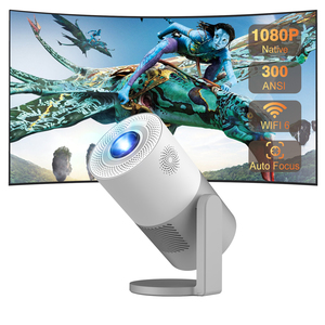 CRE CR50 Nouveau projecteur vidéo entièrement étanche et sans poussière, projecteurs LCD adaptés à une utilisation en intérieur et en extérieur - Product Image 1