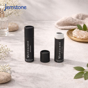 Boîte d'emballage cylindrique en carton écologique pour parfum, avec logo personnalisé, emballage pour soins de la peau, tube en papier kraft pour rouge à lèvres. - Product Image 5