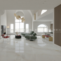 Dalle en pierre frittée de haute qualité 900x2700mm, finition mate ou brillante, pour la décoration intérieure des salles à manger, chambres, salons, escaliers et halls, résistante à la chaleur
