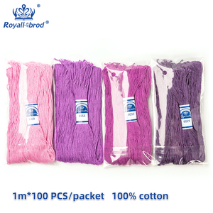 Fil à broder en coton mercerisé 100% 1m*100/sac, tressé, bricolage, pompon, fil torsadé, <span class=keywords><strong>broderie</strong></span> à la main, couture, tricot, <span class=keywords><strong>broderie</strong></span> - Product Image 3