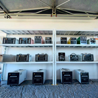 Station d'alimentation portable haute capacité 40Ah LiFePO4 MPPT 512WH Générateur solaire à onde sinusoïdale pure Stockage d'énergie AC Batterie externe