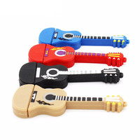 Unidad Flash Usb de guitarra, pendrive de dibujos animados Usb2.0, 3,0, regalo promocional