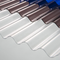 Échantillon gratuit de plaque de toiture en polycarbonate transparent alvéolaire de 3 m x 5 mm avec protection UV