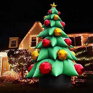 Bơm hơi khổng lồ Cây giáng sinh, ngoài trời sân sau trang trí LED thắp sáng lớn giáng sinh Inflatable cây - Product Image 2