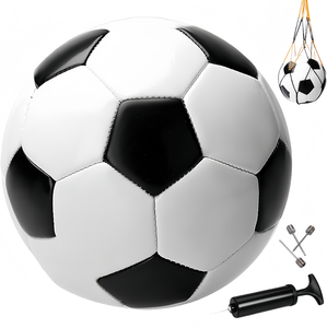 CZFIT Soccer <b>Training</b> <b>Balls</b> Lightweight Durable for Kids Youth Adults-Bulk Purchase 3/4/5 Sizes Pump Needle - Product Image 2