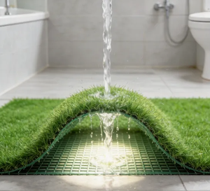 Césped Artificial de Alta Densidad, Césped Sintético para Exteriores Resistente al Agua, Alfombra Decorativa Verde Realista - Product Image 1