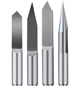 10/15/20/30 độ công cụ V hình dạng phẳng dưới cacbua PCB khắc bit 6mm khắc phay cắt <span class=keywords><strong>CNC</strong></span> Router bit - Product Image 4