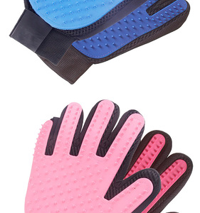 Pet Glove Cat Grooming Glove Cat Hair Deshedding Brush Gloves <b>Dog</b> Comb for Cats <b>Bath</b> Hair Remover Clean Massage Brush for Animal - Product Image 6