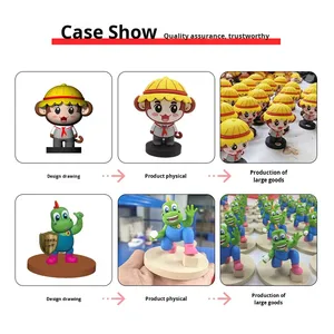 Figurine en boîte mystère en PVC et résine époxy, <span class=keywords><strong>Battle</strong></span> Brawlers, mascotte, cadeau, artisanat, ornement, personnalisation, 0-24 mois, Zhejiang - Product Image 4