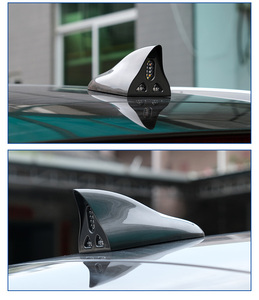Antena Magnética Solar para Coche con Forma de Aleta de Tiburón, Luces LED Intermitentes de Advertencia para Techo, Control Remoto por Radio, Piezas de Coche, <span class=keywords><strong>Señal</strong></span> Mejorada - Product Image 5