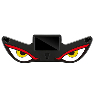 Luces LED Universales de Alta Calidad para Ventana de Coche, Ojos de Diablo Luminosos, Adhesivo Personalizado Reutilizable de Lujo, Luz Ambiental Eléctrica CR - Product Image 1