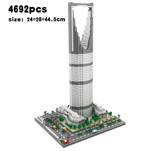 Arabie Saoudite - Blocs de construction d'architecture emblématique mondiale - Collection de modèles iconiques pour adultes - Tour <span class=keywords><strong>du</strong></span> Royaume - Product Image 1