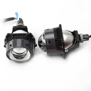 ไฟหน้า LED สำหรับรถยนต์เลนส์เลเซอร์บูสเตอร์กำลังสูง55W 3นิ้ว5500K