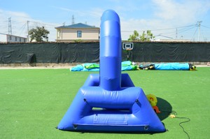 Tablero <span class=keywords><strong>de</strong></span> dardos <span class=keywords><strong>de</strong></span> fútbol azul inflable inflado <span class=keywords><strong>de</strong></span> producción Winsun, tablero <span class=keywords><strong>de</strong></span> dardos <span class=keywords><strong>de</strong></span> fútbol inflable con bola <span class=keywords><strong>de</strong></span> velcro - Product Image 4