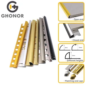 Buying New Metal Bullnose Corners Tile Trim Tiling Construction Material China Guangdong Foshan Building With High Quality