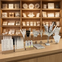Bandes de test de parfum en papier de différentes tailles personnalisées, échantillonneurs de parfum, bandes olfactives pour tester les fragrances, carte-cadeau