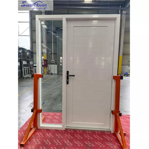 Portes à charnières en aluminium à impact de type ouragan, design moderne, NFRC NOA FPA AS2047, haute qualité - Product Image 5