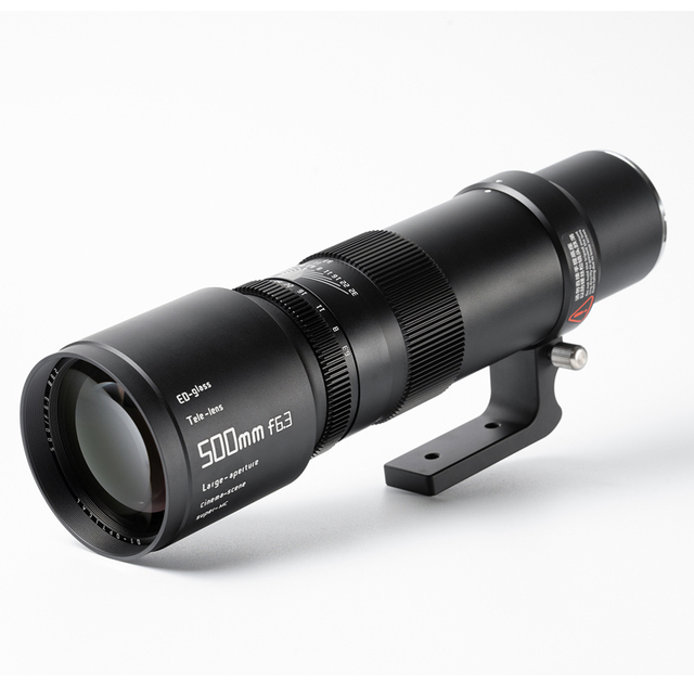 TTArtisan 500mm F6.3 Telephoto Full Frame Manual Focus Lens for E/Z/RF/L/X/GFX/EF/F Mount Cameras