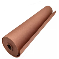 Rouleau de papier de boucher imprimé Sublimation biodégradable étanche Barbecue papier Kraft pour emballer la viande