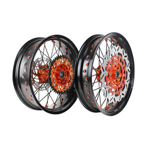 Meilleur <span class=keywords><strong>prix</strong></span> pour YZ125/250 <span class=keywords><strong>CRF</strong></span> 2008 année 16/17 pouces jeu de roues Supermoto Dirt Bike roues - Product Image 5