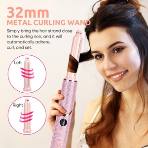 Nouvelle tendance 2026 Outils de coiffure Moteur sans balais BLDC haute vitesse Sèche-cheveux Salon Fer à friser automatique Multi-<span class=keywords><strong>styler</strong></span> Ensemble 5 en 1 - Product Image 3