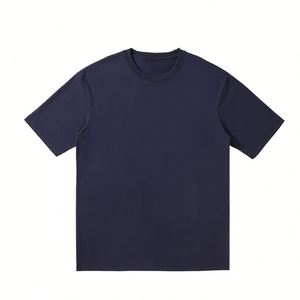 Camiseta de Cuello Redondo Extra Grande para Hombre, 100% Algodón Orgánico, 260 g/m², Cómoda, Suave, Estampado Largo, Nueva Colección Verano 2025, Económica - Product Image 4